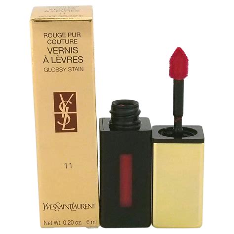 ysl rouge vernis 11|ysl rouge pur couture glossy.